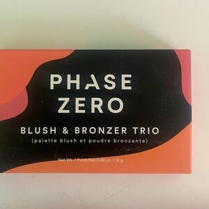 Phase zero blush and bronzer trio NEW